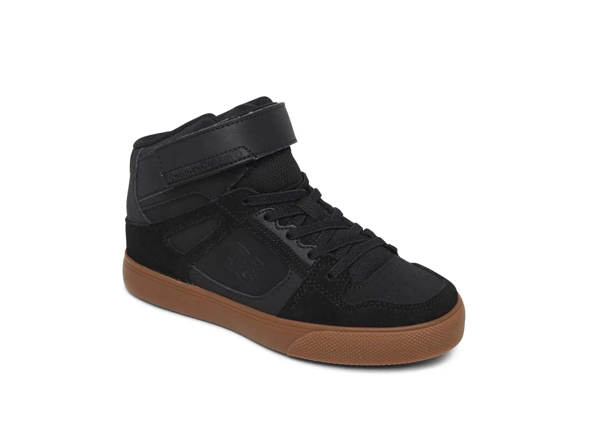 Zapatilla DC Pure Ht Ev Niños Negro - Suela Gum - Image 3