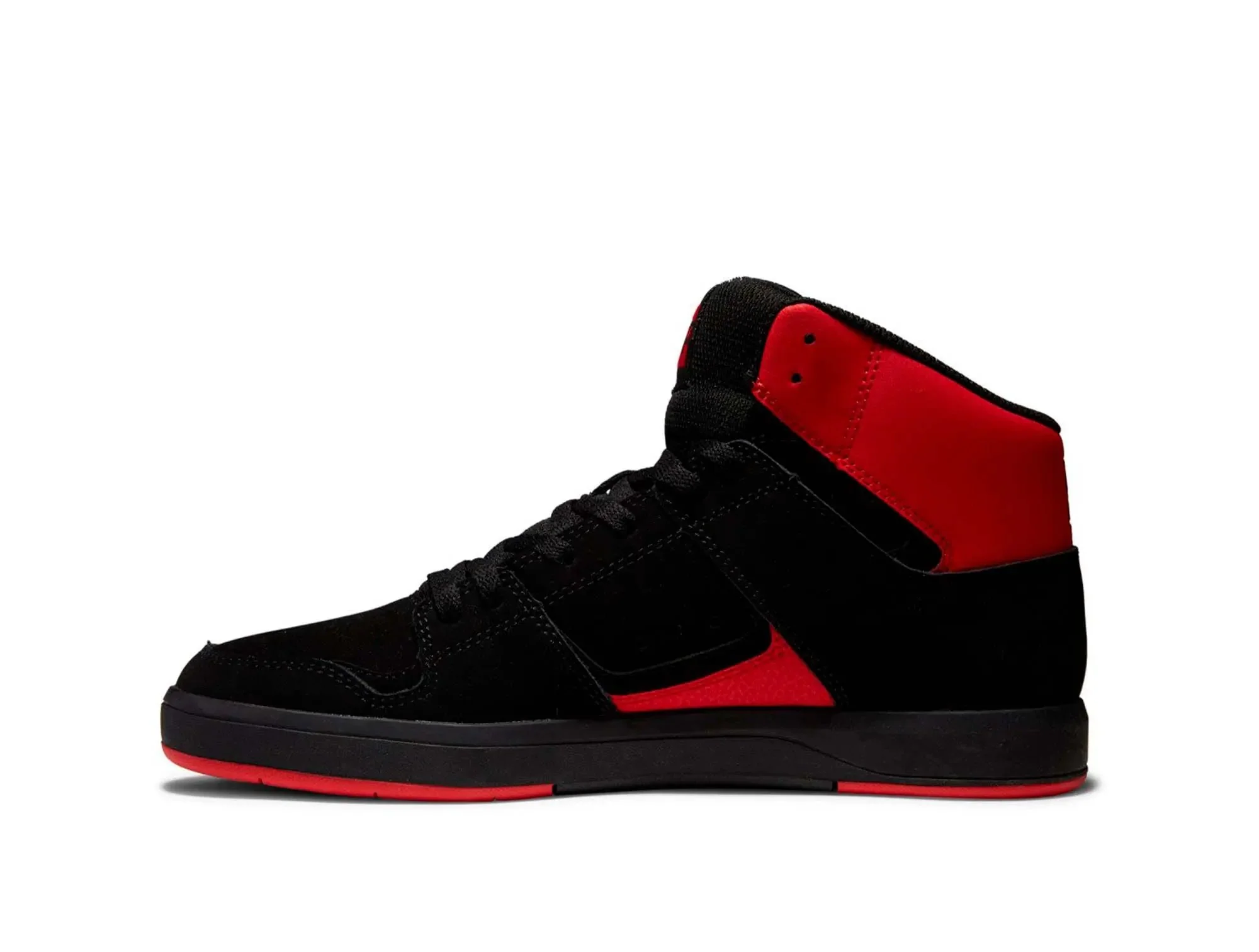 Zapatilla DC Cure Hi Top Hombre Negro Rojo - Image 2