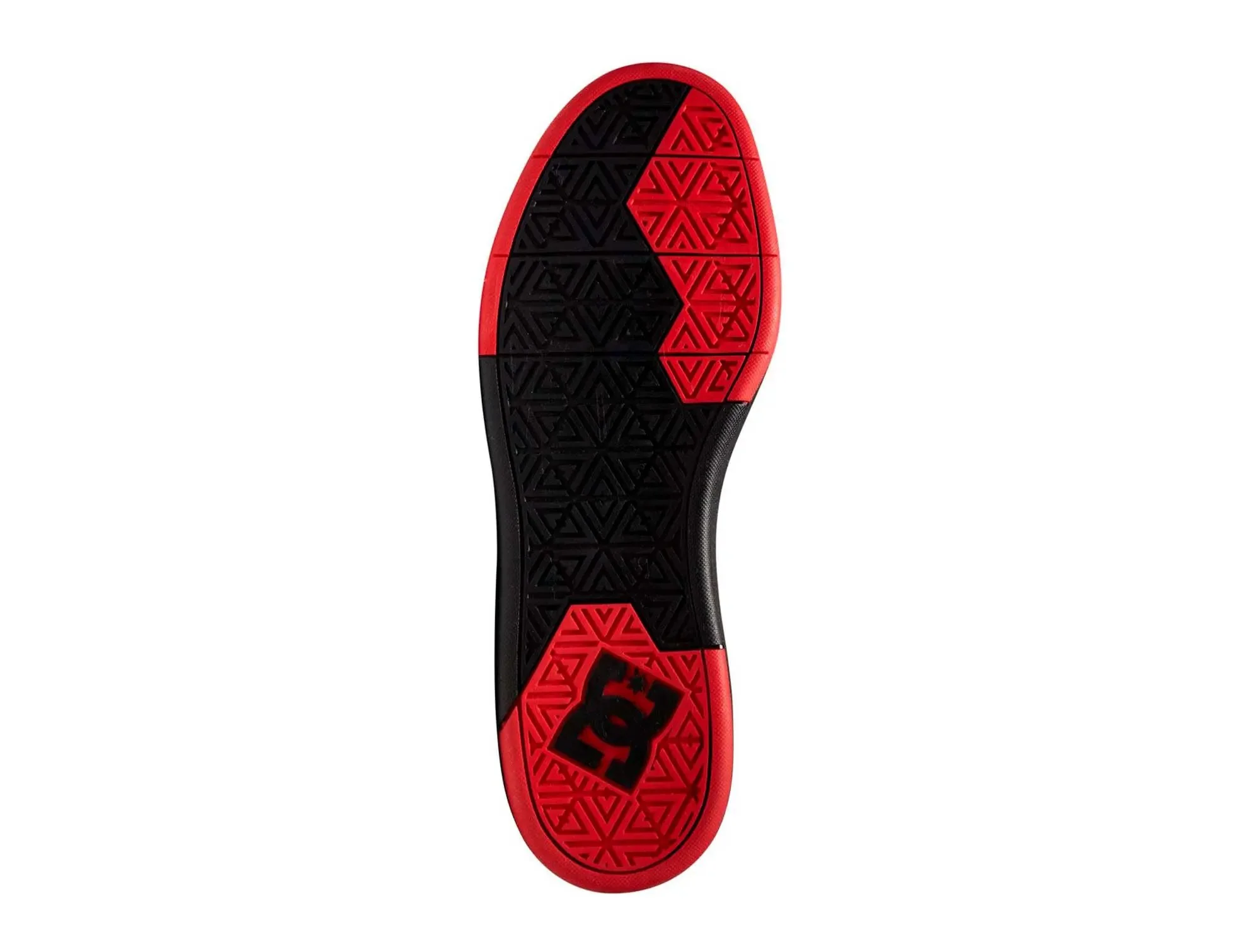 Zapatilla DC Cure Hi Top Hombre Negro Rojo - Image 5