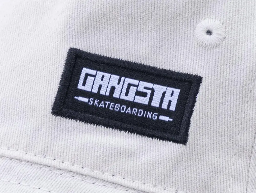 Bucket Gangsta Reversible Unisex Negro-Beige - Image 3