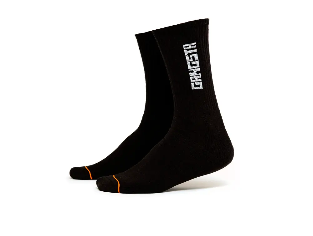 Calcetin Gangsta Mid Brand Unisex Negro