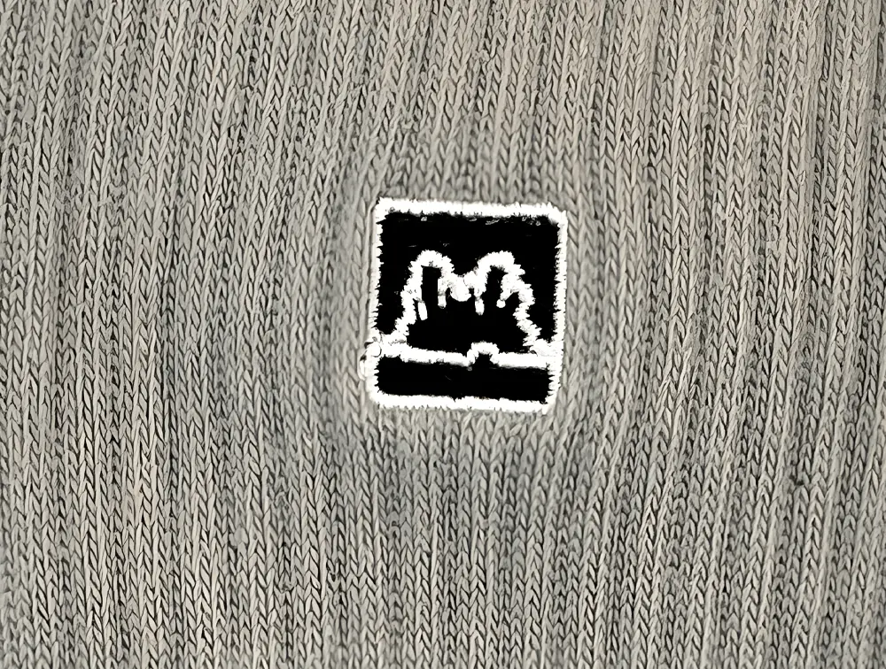Calcetin Gangsta Mid Icon Unisex Gris - Image 3