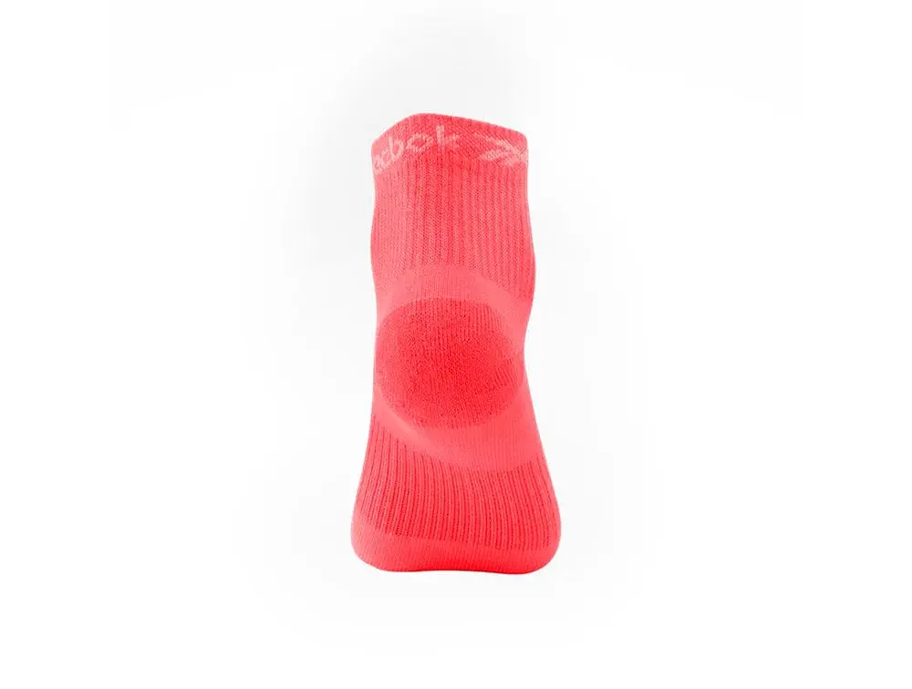 Calcetines Reebok Act Core Ankle Sock 3P Unisex Fucsia - Rosado - Blanco - Image 2