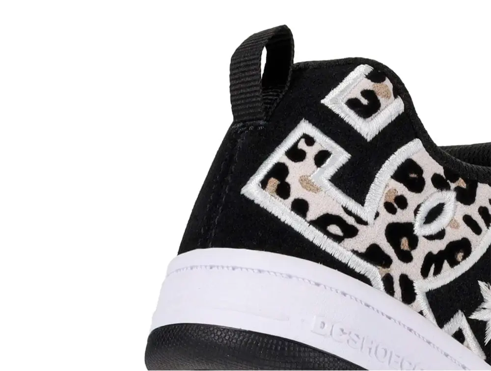 Zapatilla Dc Court Graffik Sue Mujer Negro - Image 6