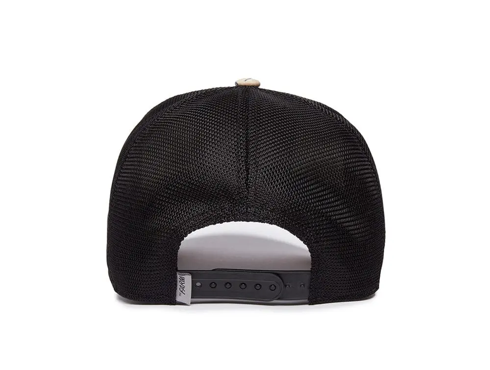 Jockey Trucker Goorin All Eyes On Me Unisex Beige - Image 3