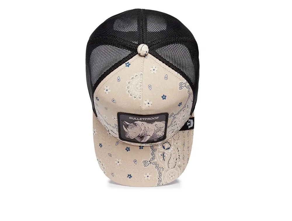 Jockey Trucker Goorin All Eyes On Me Unisex Beige - Image 5