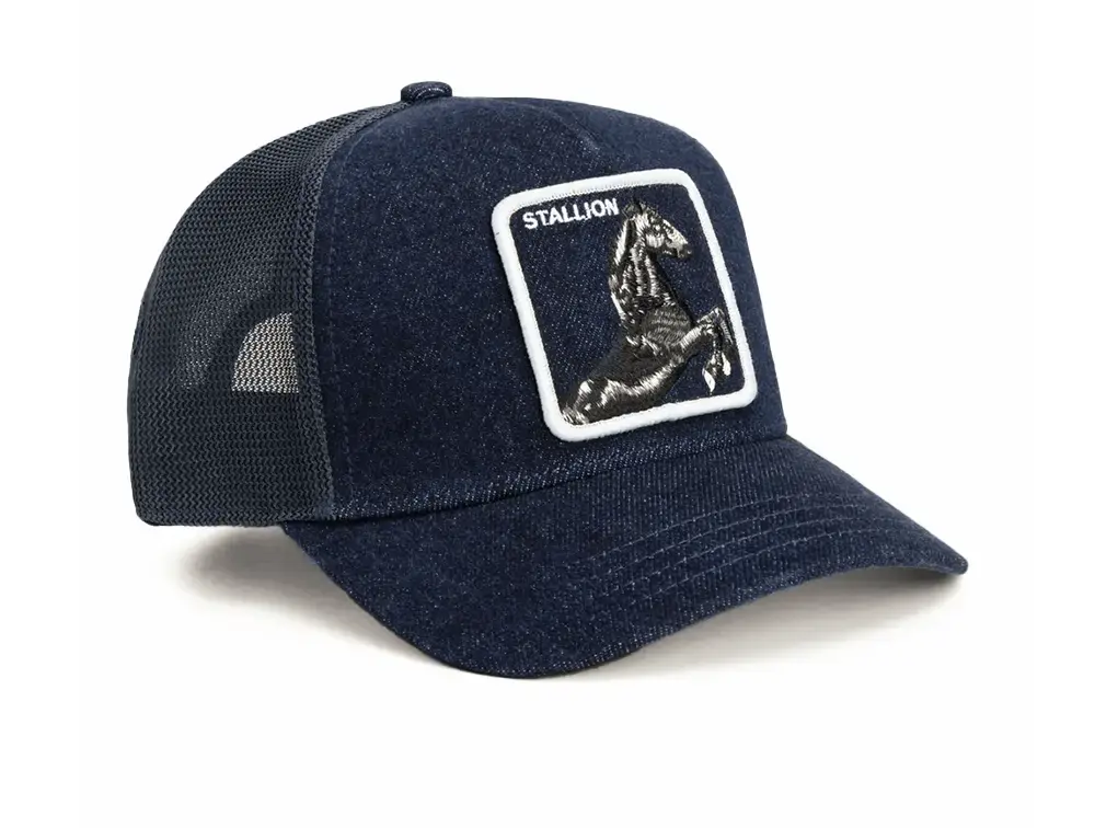 Jockey Goorin Bros Denim Stallion Unisex Azul - Image 5