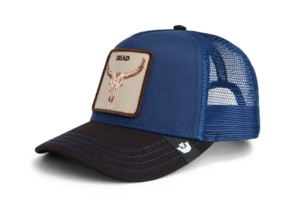 Jockey Goorin Bros Two-Tone Skull Unisex Azul
