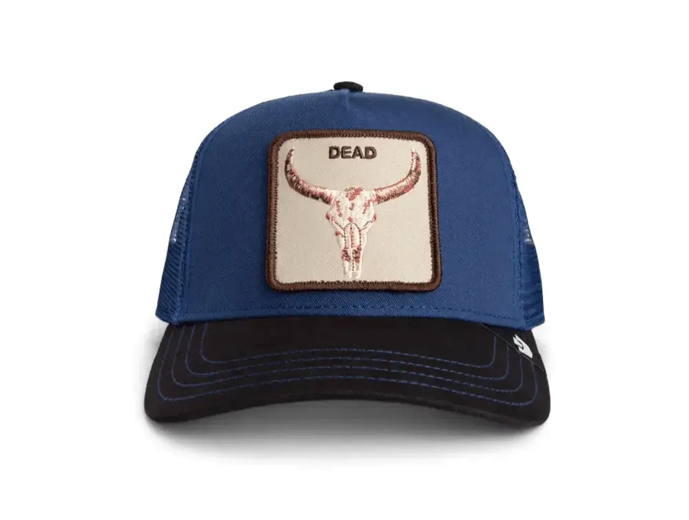 Jockey Goorin Bros Two-Tone Skull Unisex Azul - Image 2