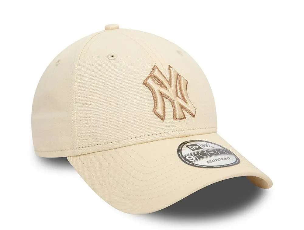 Jockey New Era Mlb 940 New York Yankees Beige - Image 4