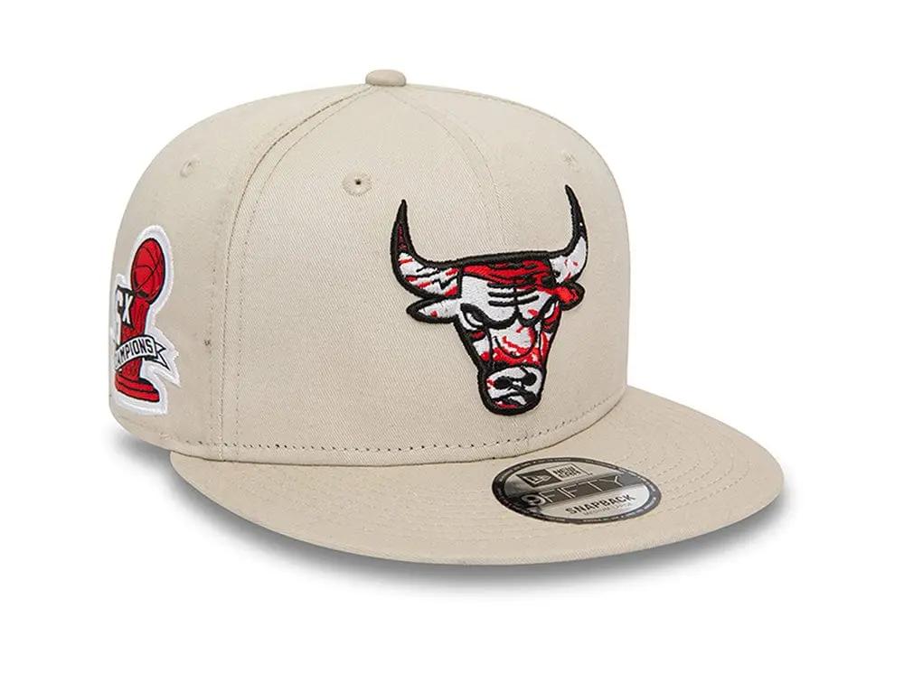 Jockey Mlb 950 New Era Chicago Bulls Unisex Beige - Image 3