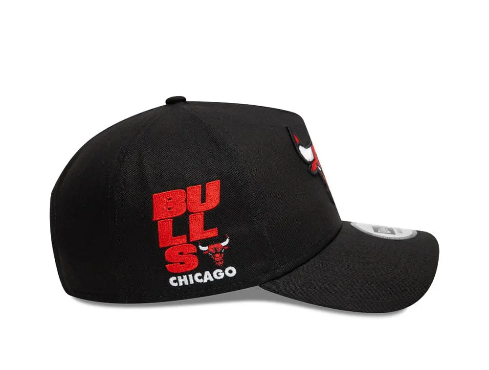 Jockey Nba 940 Af New Era Chicago Bulls Unisex Negro - Image 4
