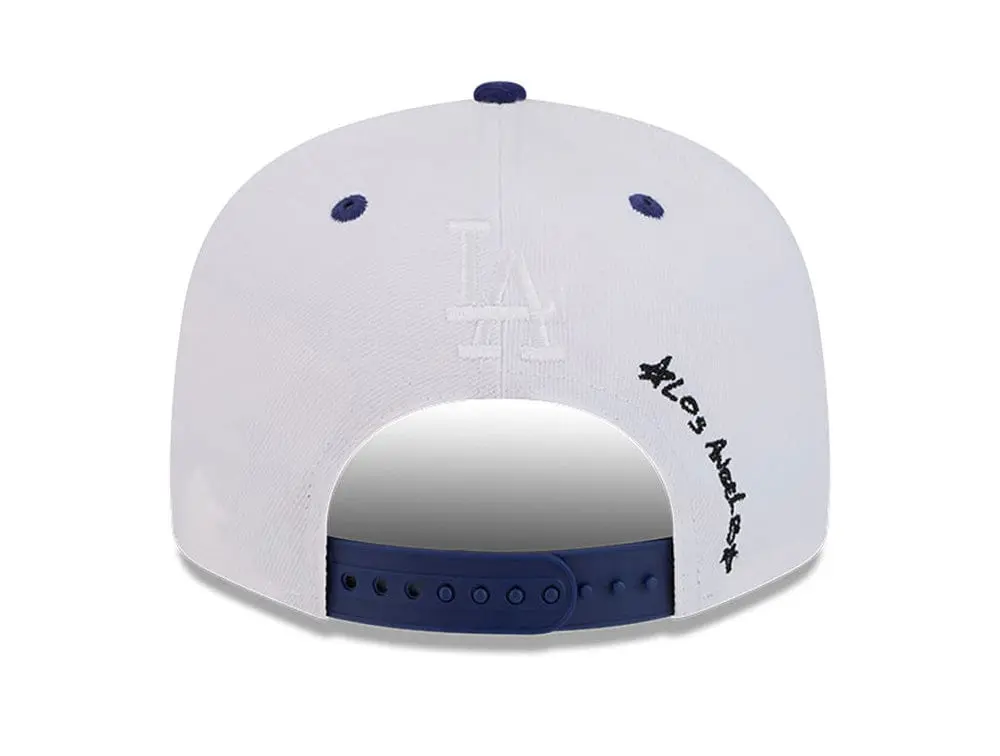 Jockey New Era 950 Los Angeles Dodgers MLB Official Doodles Unisex Blanco - Image 3