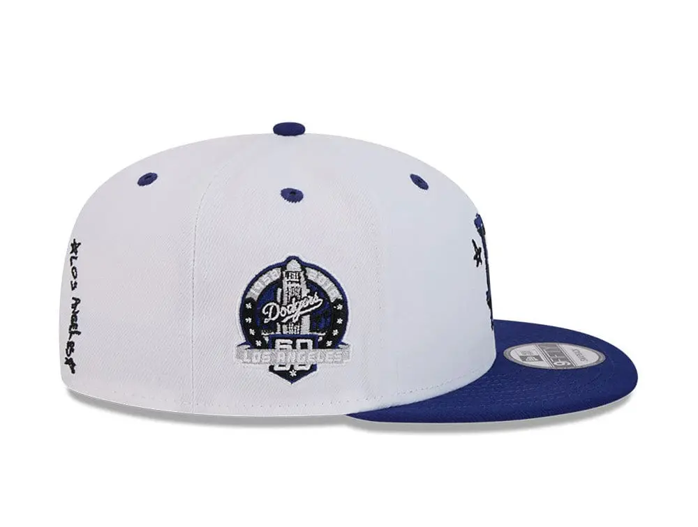 Jockey New Era 950 Los Angeles Dodgers MLB Official Doodles Unisex Blanco - Image 4