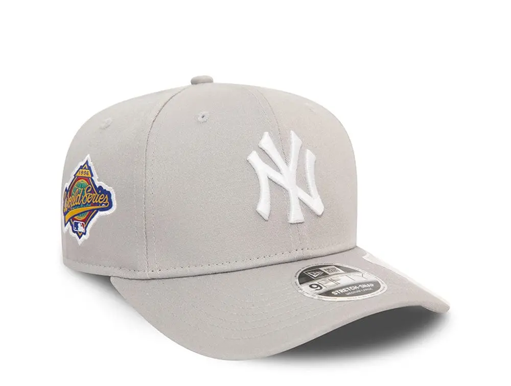 Jockey New Era 950 Stretch Snap New York Yankees Unisex Gris - Blanco - Image 3