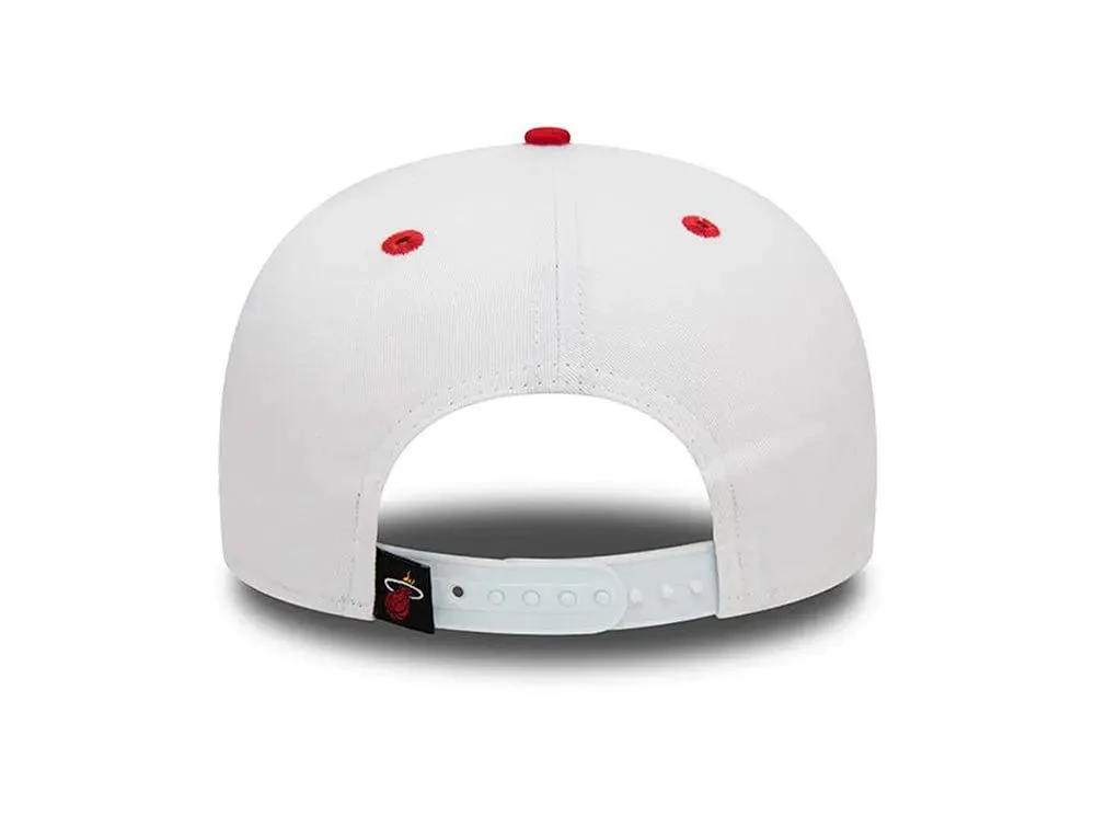Jockey New Era Miami Heat Unisex Blanco - Image 3
