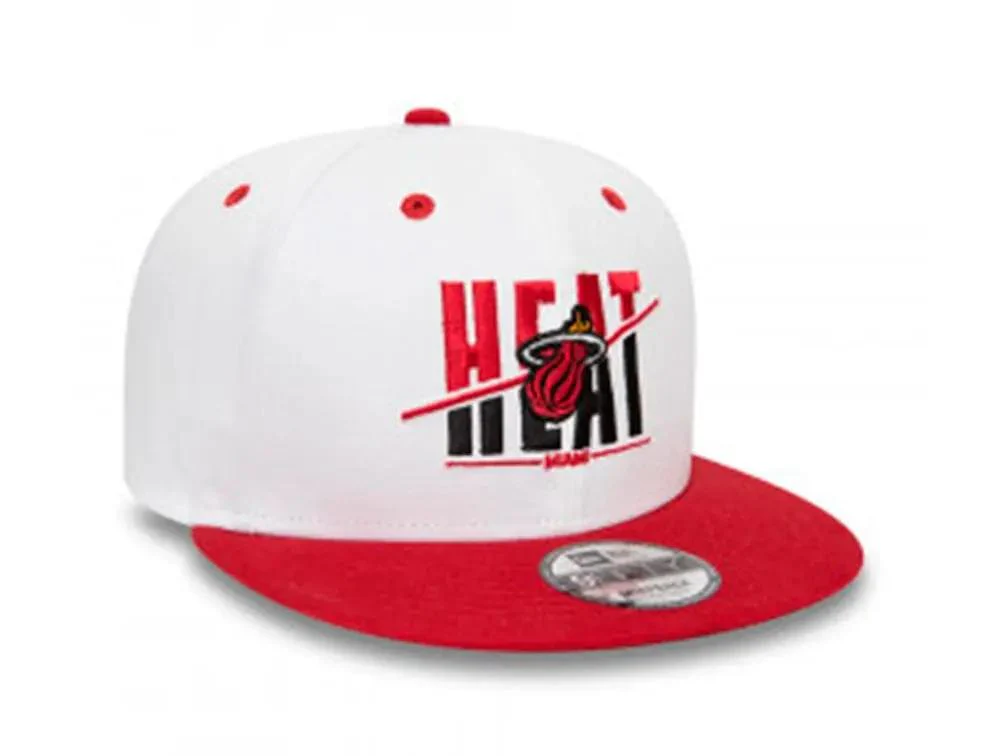 Jockey New Era Miami Heat Unisex Blanco - Image 5