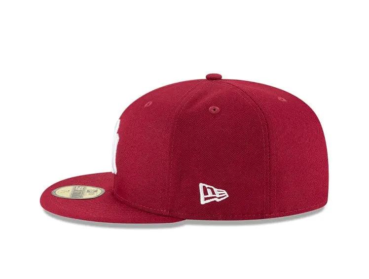 Jockey New Era  Mlb 5950 New York Yankees Unisex Burdeo - Image 5