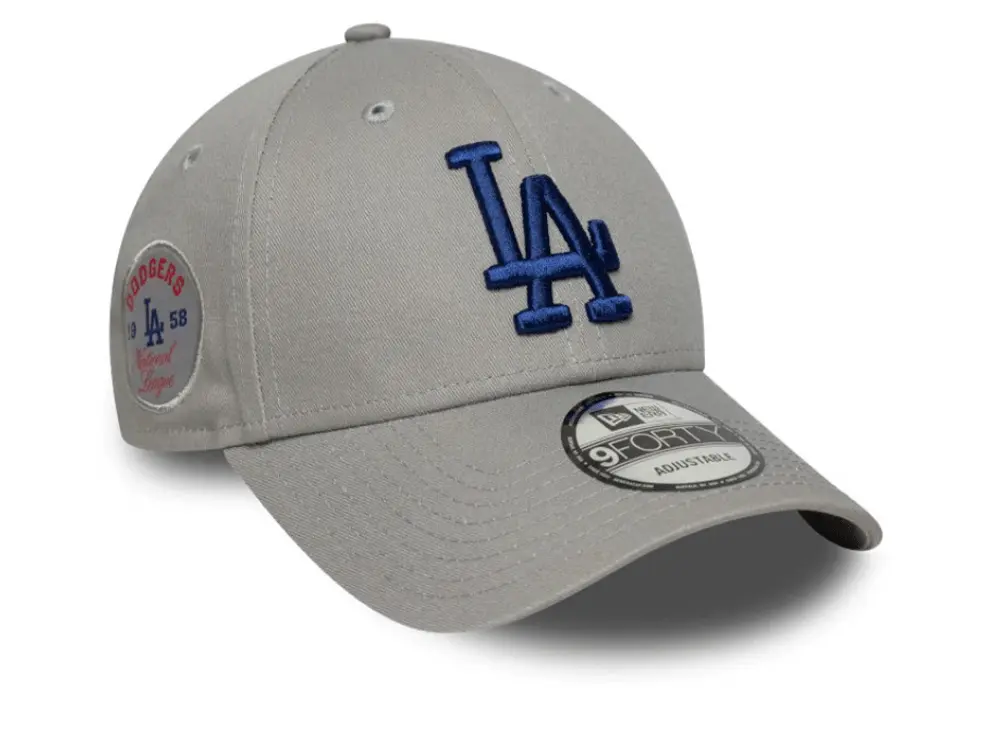 Jockey New Era Mlb 940 Los Angeles Dodgers Unisex Gris - Image 4