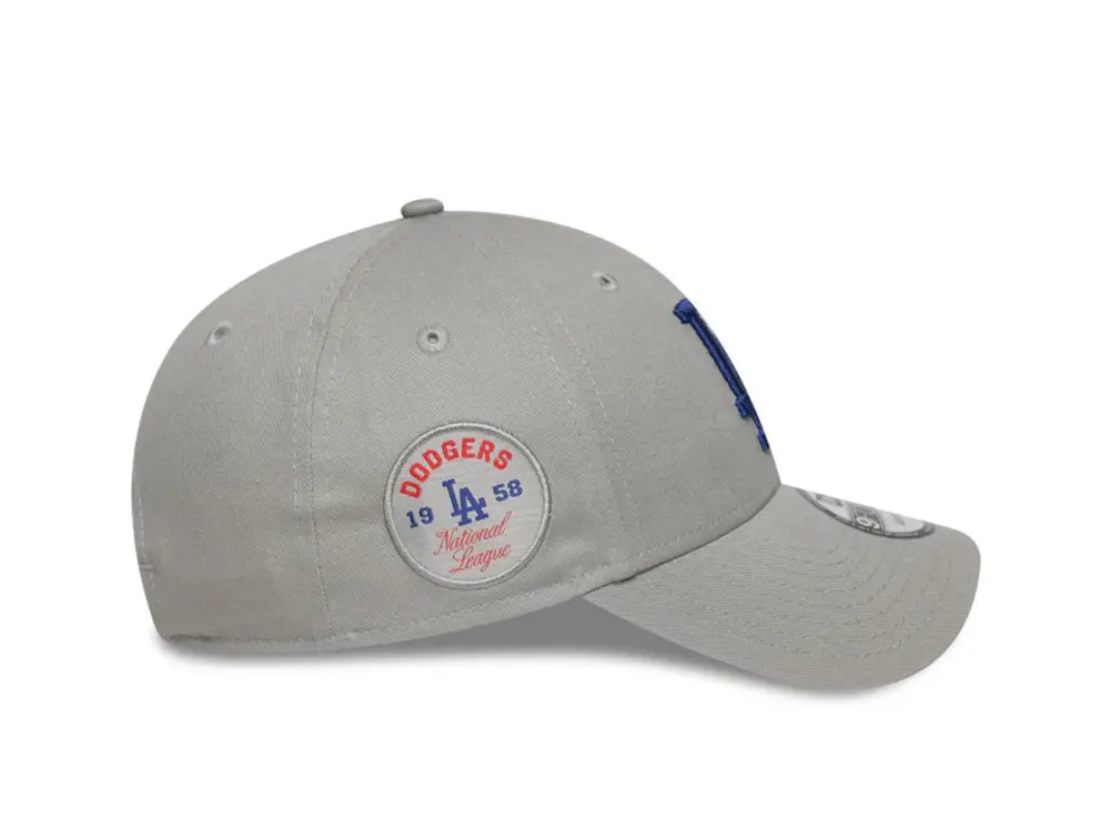 Jockey New Era Mlb 940 Los Angeles Dodgers Unisex Gris - Image 5