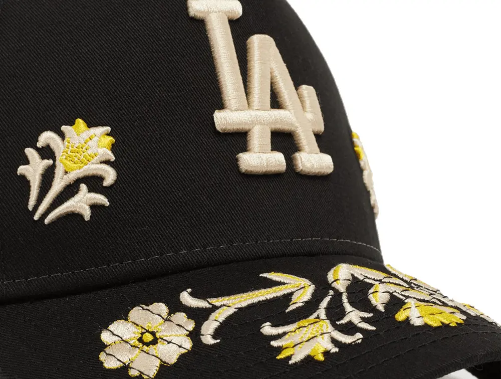 Jockey New Era Mlb 940 Los Angeles Dodgers Unisex Floral Negro - Image 3
