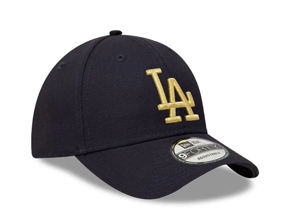 Jockey New Era Mlb 940 Los Angeles Dodgers Unisex Negro-Amarillo - Image 2