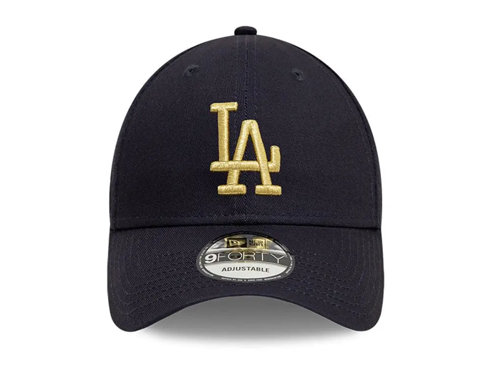 Jockey New Era Mlb 940 Los Angeles Dodgers Unisex Negro-Amarillo - Image 3