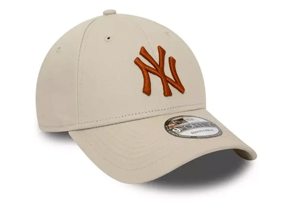Jockey New Era Mlb 940 New York Yankees Unisex Beige - Image 4