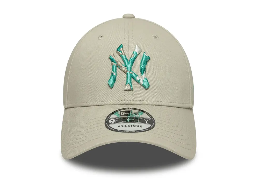 Jockey New Era Mlb 940 New York Yankees Unisex Beige - Image 2