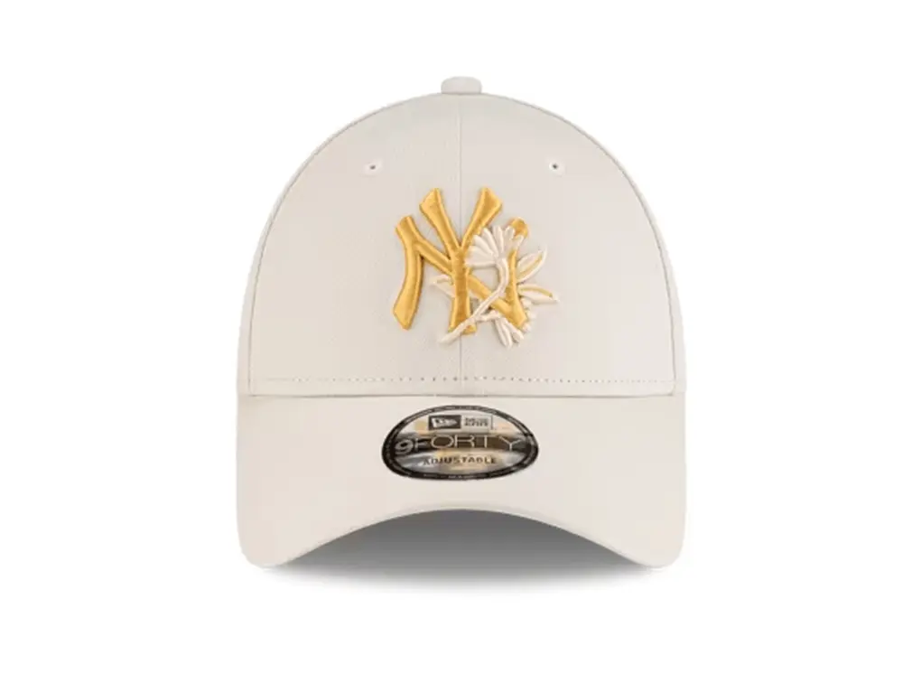 Jockey New Era Mlb 940 New York Yankees Unisex Beige - Image 3