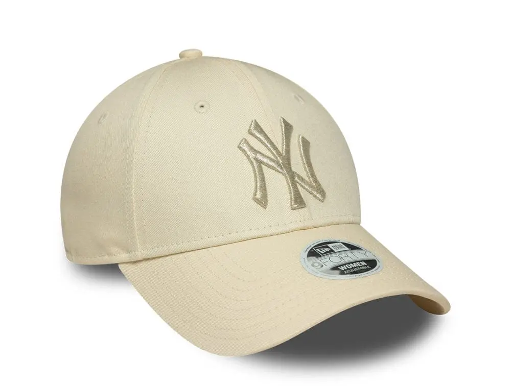 Jockey New Era Mlb 940 New York Yankees Unisex Beige - Image 4