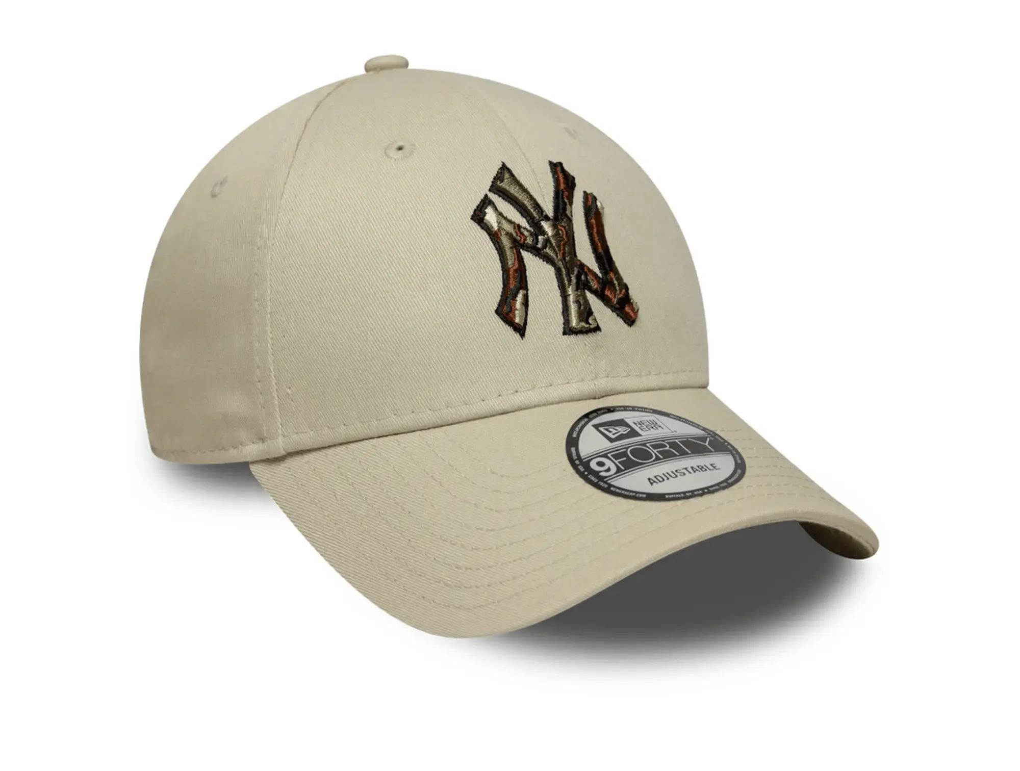 Jockey New Era Mlb 940 New York Yankees Unisex Beige - Image 4