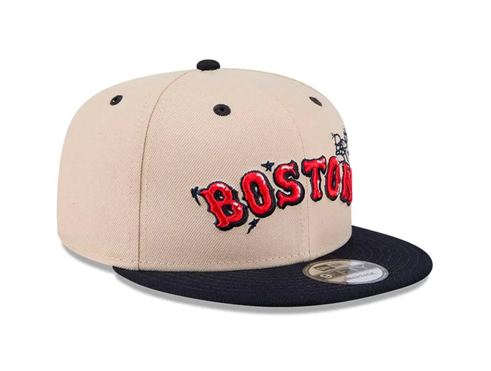 Jockey New Era Mlb 950 Boston Red Ox Unisex Beige - Image 2