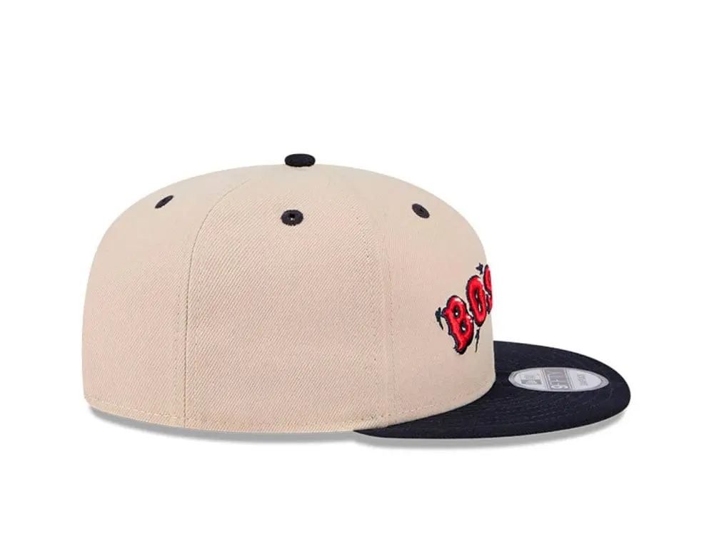 Jockey New Era Mlb 950 Boston Red Ox Unisex Beige - Image 4