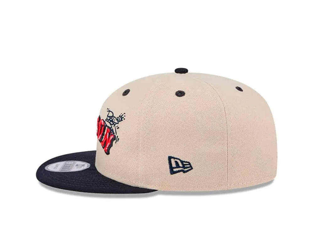 Jockey New Era Mlb 950 Boston Red Ox Unisex Beige - Image 5