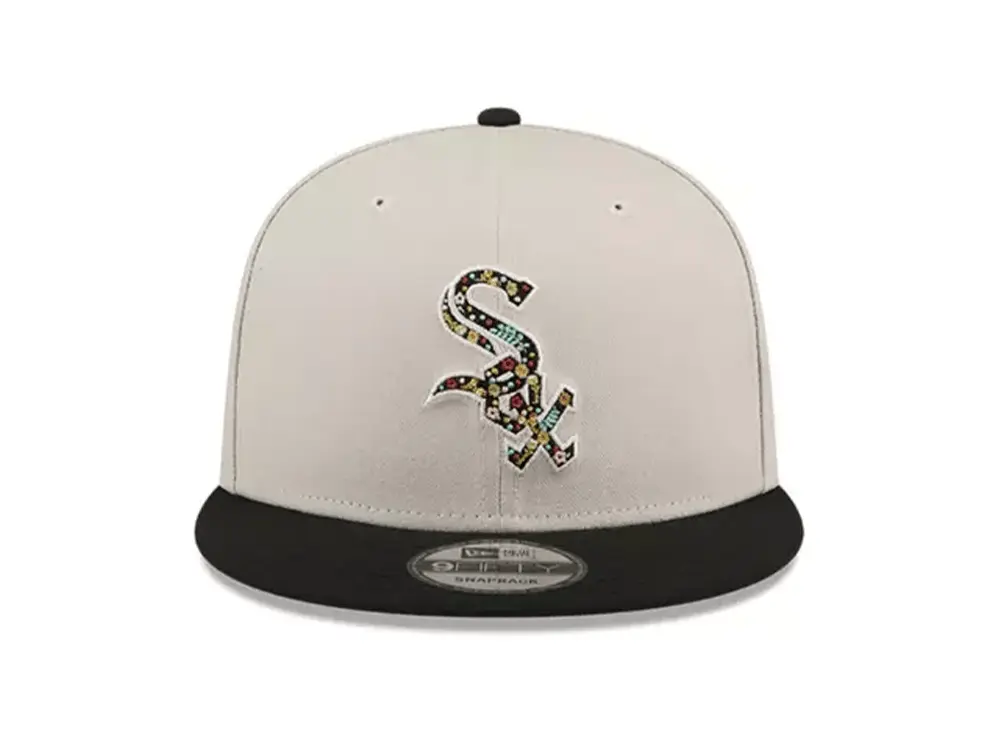 Jockey New Era Mlb 950 Floral Chicago White Sox Unisex Beige - Image 2