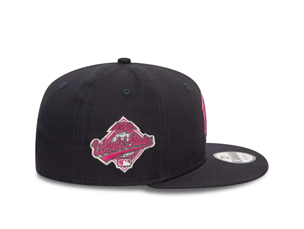 Jockey New era Mlb 950 New York Yankees Flower Unisex Azul - Rosado - Image 3