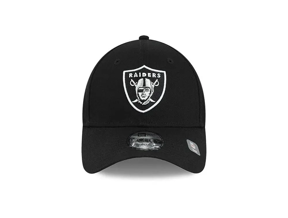 Jockey New Era Nfl 940 Las Vegas Raiders Unisex Negro - Blanco - Image 4