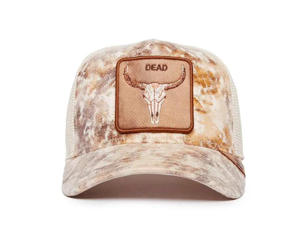Jockey Trucker Goorin Bros Storm Skull Unisex Cafe - Image 2