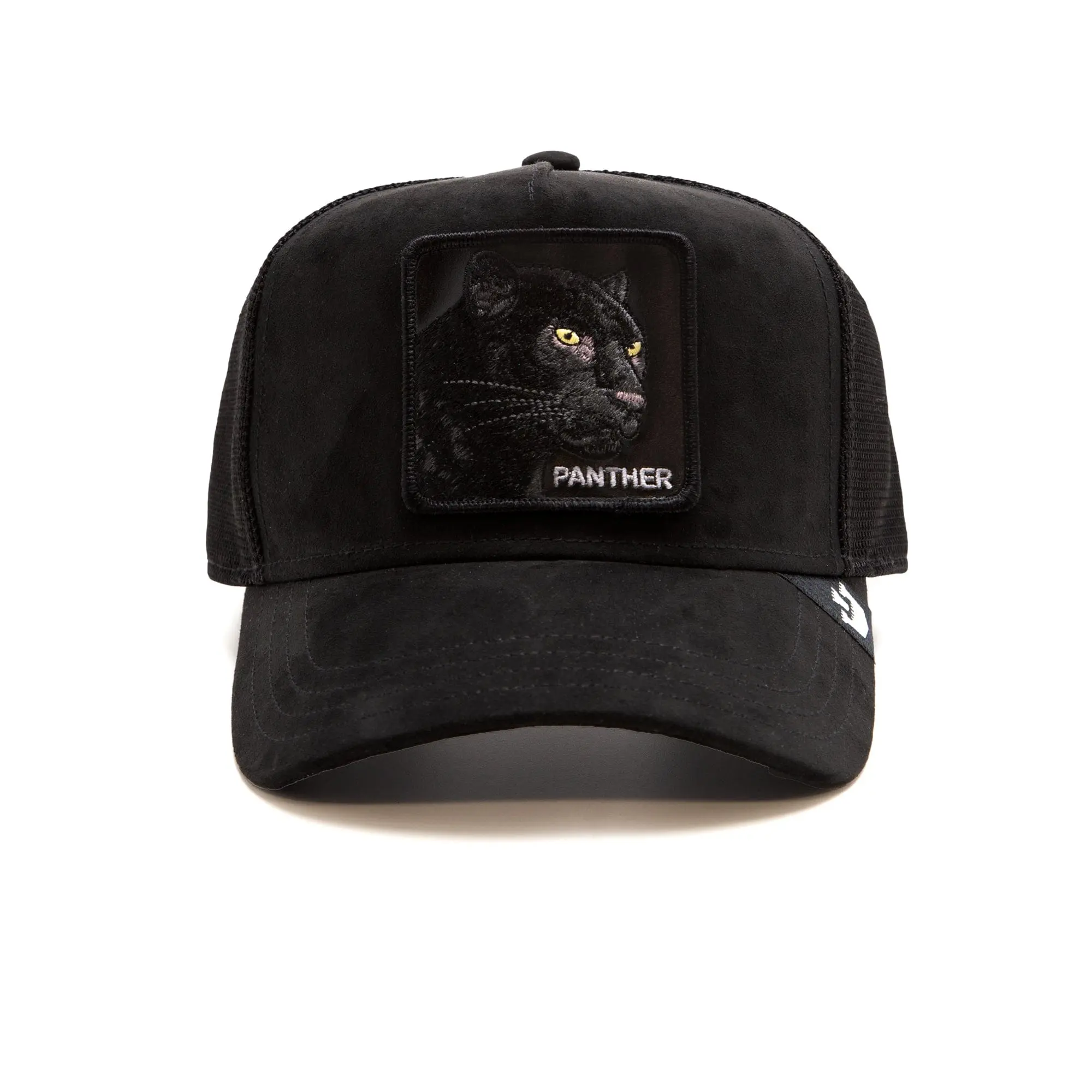 Jockey Trucker Goorin Bros The Suede Panther Unisex Negro - Image 2