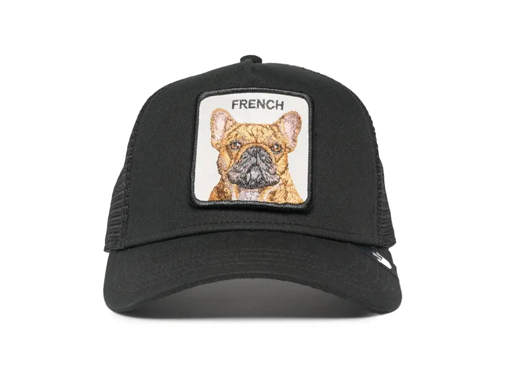 Jockey Trucker Goorin Bros The French Frenchie Unisex Negro - Image 2