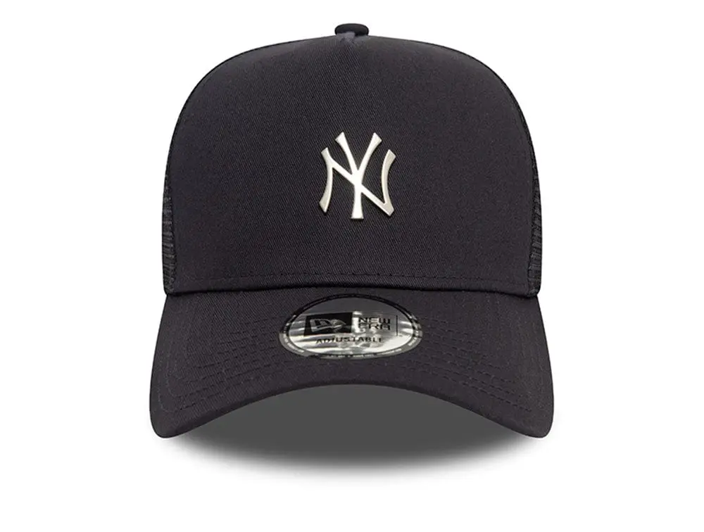 Jockey Trucker New era Mlb 940 New York Yankees Unisex Negro - Dorado - Image 2