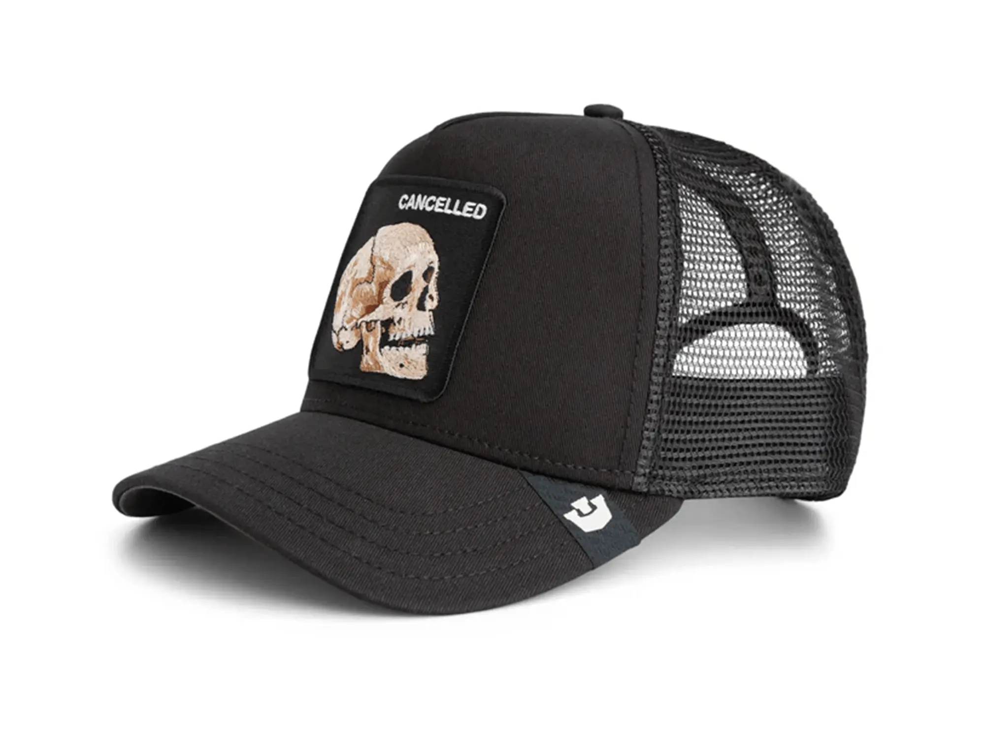 Jockey Goorin Bros The Cancelled Skull Unisex Negro