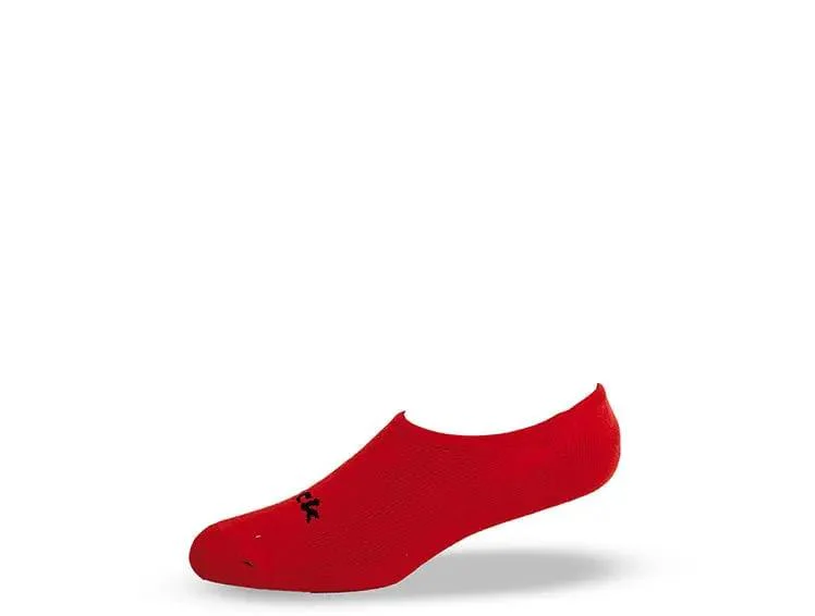 Calcetin Invisible Block No Show Unisex Rojo - Image 3