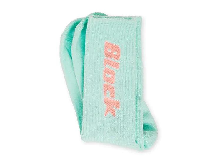 Calcetin Largo Block Unisex Aqua - Image 7