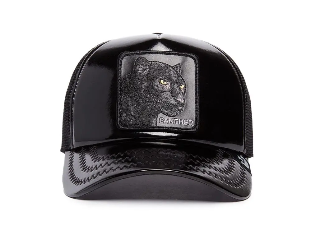 Trucker Goorin Bros Obsidian Panther Mono Neg Unisex Mono Negro - Image 2