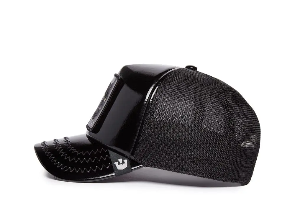Trucker Goorin Bros Obsidian Panther Mono Neg Unisex Mono Negro - Image 4