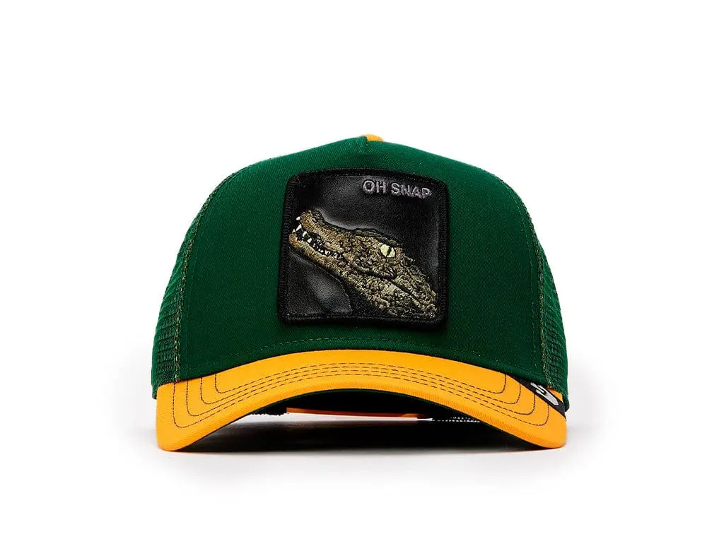 Trucker Goorin Bros The Oh Snap Alligator Ver-Ama Unisex Verde - Image 2