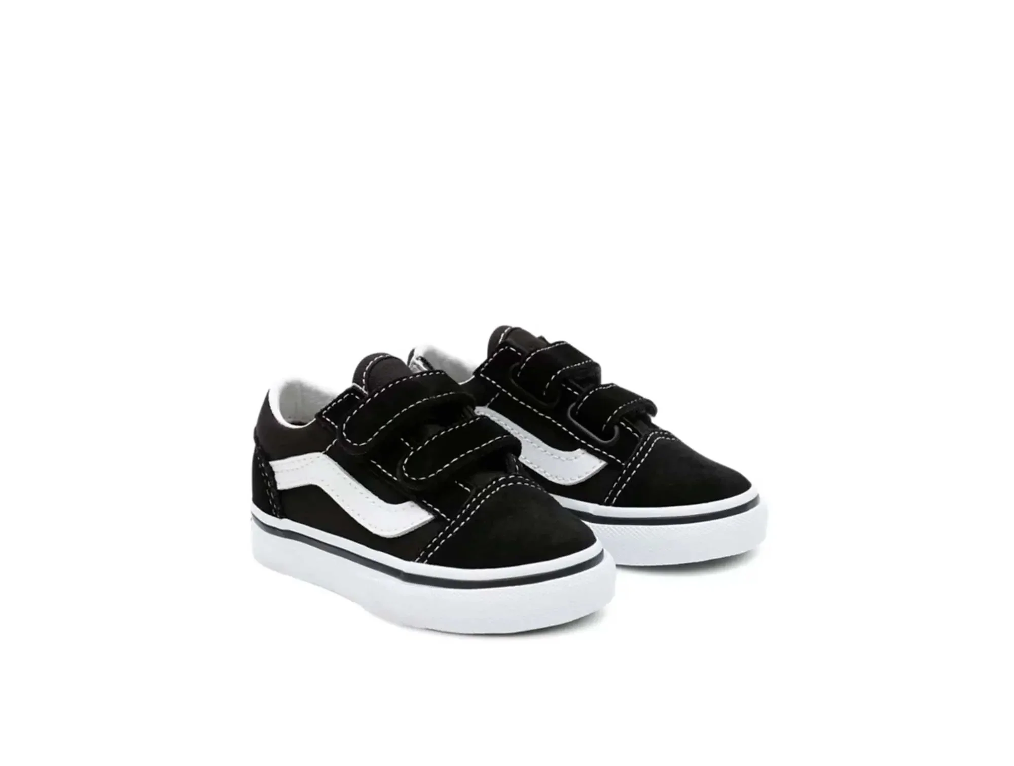 Zapatilla Vans Old Skool V Infantil Negro - Image 4