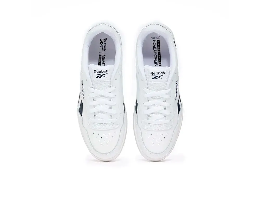Zapatilla Reebok Court Advance Hombre Blanco - Azul - Image 3